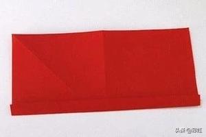 一步一步教你折纸玫瑰花