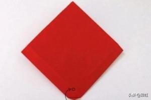 一步一步教你折纸玫瑰花